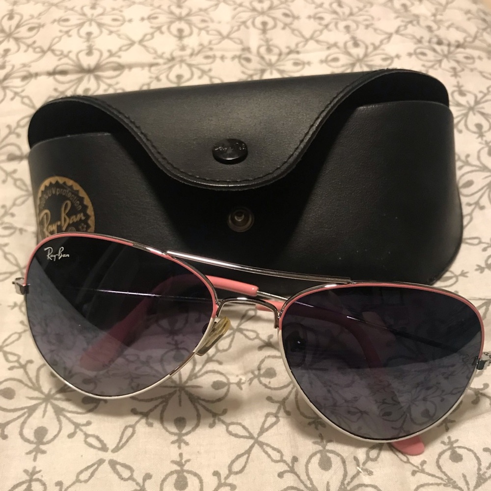 Ray Ban Pink Aviators